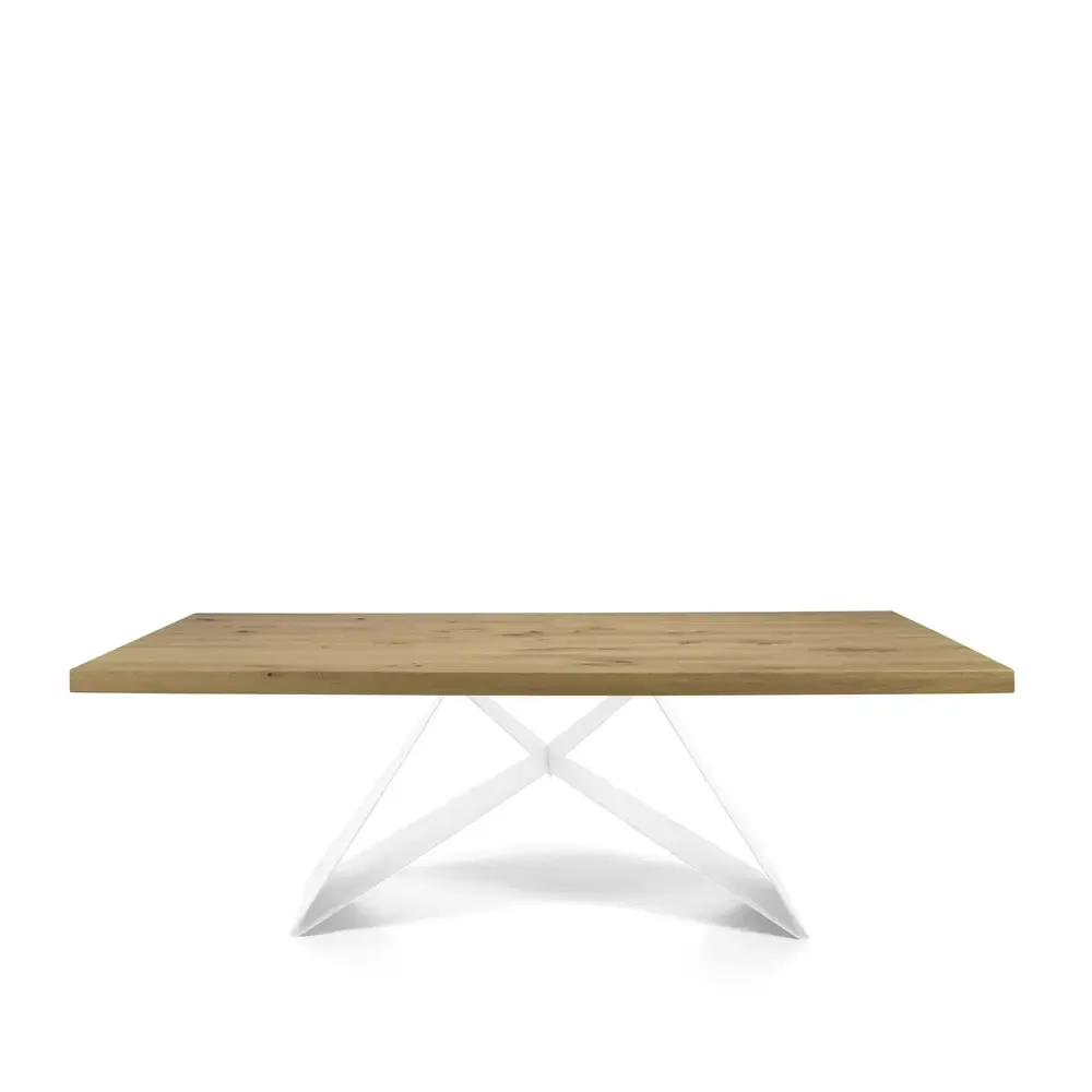 Mesa de diseño fija Modelo MUMM FIX WOOD - Muebles Nacher